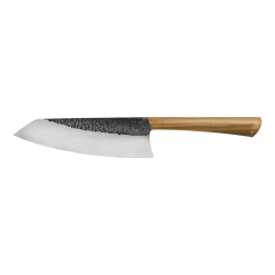 Couteau de chef en chêne et inox Z40 29 cm Enzo - Atelier Miguel