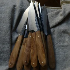 Couteau d'office en bois d'olivier et inox Z40 22 cm Jordi - Atelier Miguel