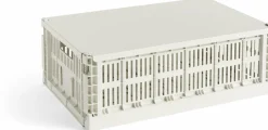 Couvercle pour colour crate off-white L - Hay