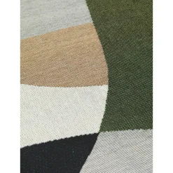 Couverture tapisserie graphique coton 120 x 170 cm Entire - Ferm Living