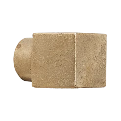 Crochet carré en laiton massif moulé 2,5cm - Ferm Living