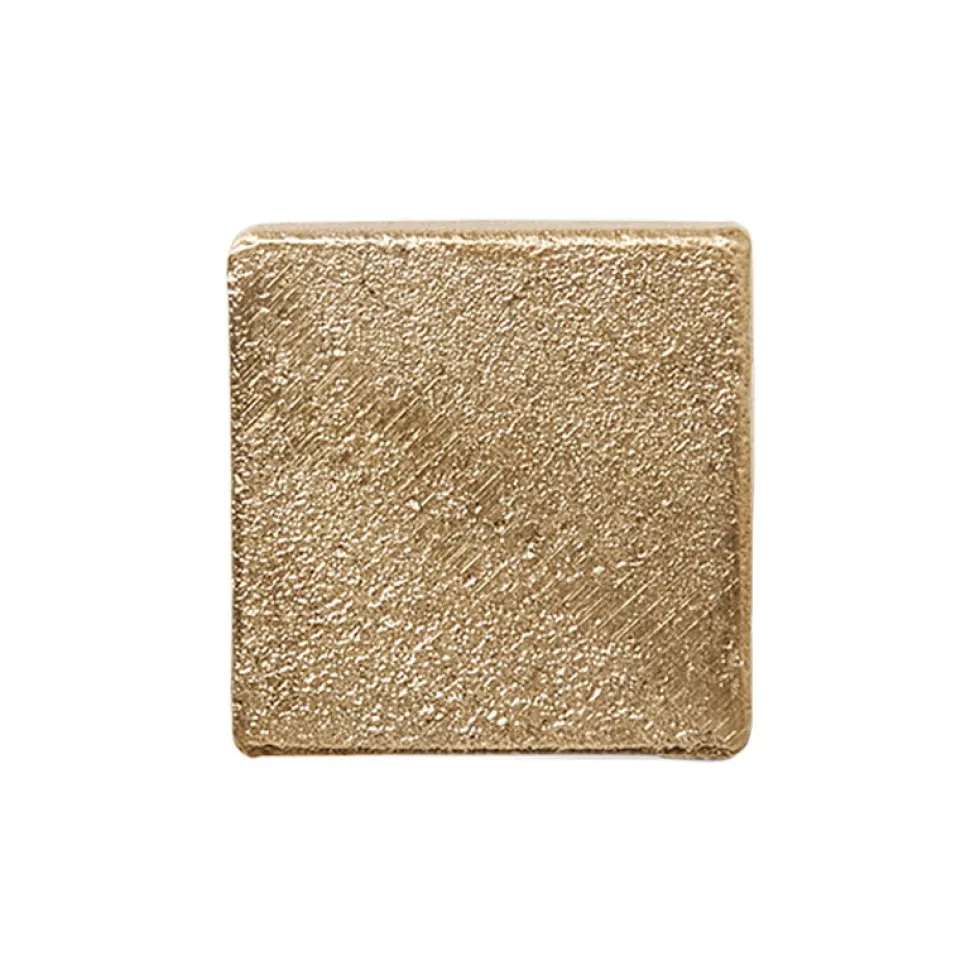 Crochet carré en laiton massif moulé 2,5cm - Ferm Living