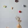 Crochet mural prune Le Poulpe Fossil - Schneid Studio