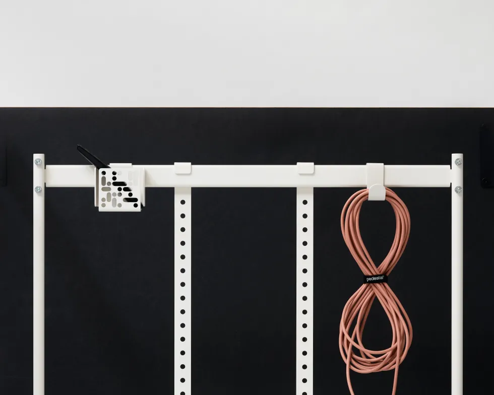 Crochet pour support tv en acier rose Hook Mount - Pedestal