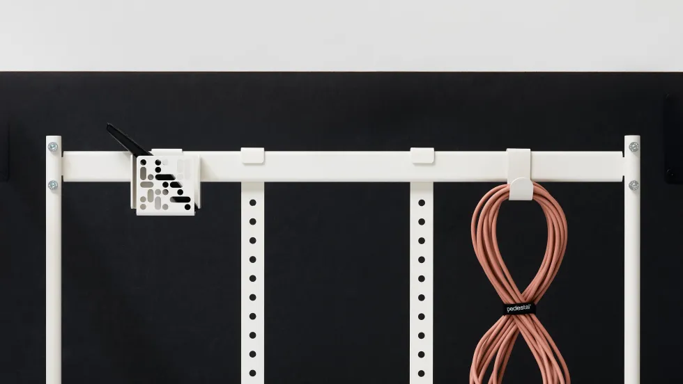 Crochet pour support tv en acier rose Hook Mount - Pedestal
