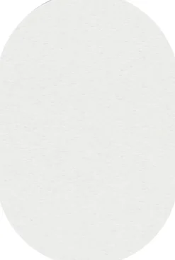 6 crochets à vêtements rond en acier blanc 3cm Palo - Metallbude