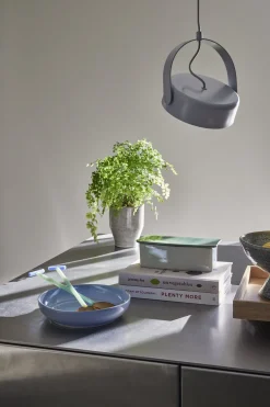 2 Cuillères de service en verre orange et vert Crave - Hübsch