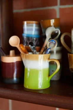 4 Cuillères en grès Force Vaisselle 70's - HKliving