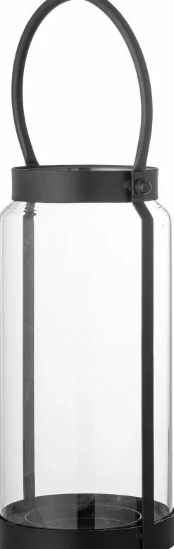 Danila Votive Verre Noir - Bloomingville