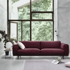 Demie table basse blanche Airy - Muuto