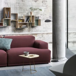 Demie table basse grise 88 cm Airy - Muuto