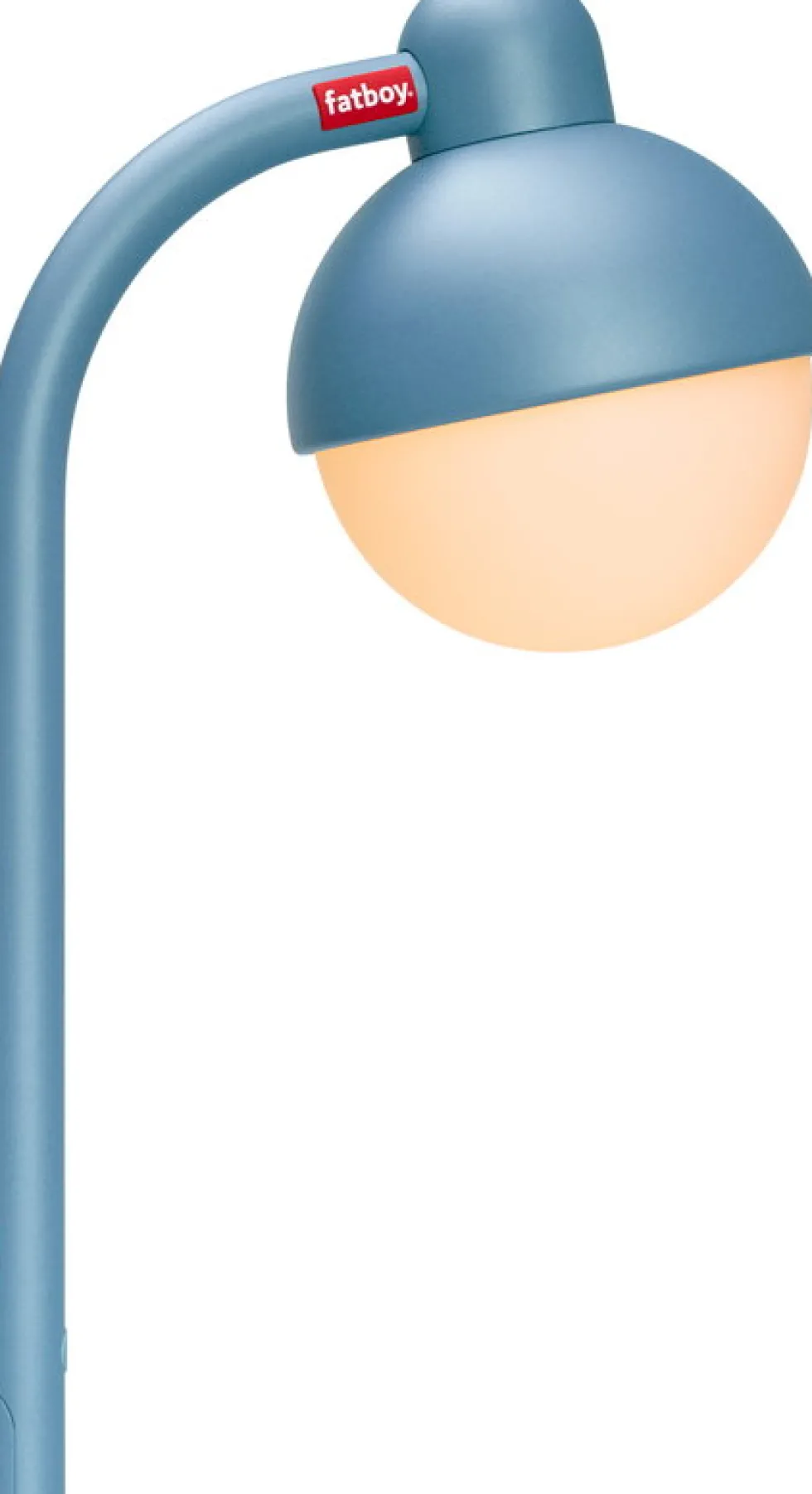 Desserte avec lampadaire en aluminium bleu clair 78 x 55 cm Jolly Trolley- Fatboy