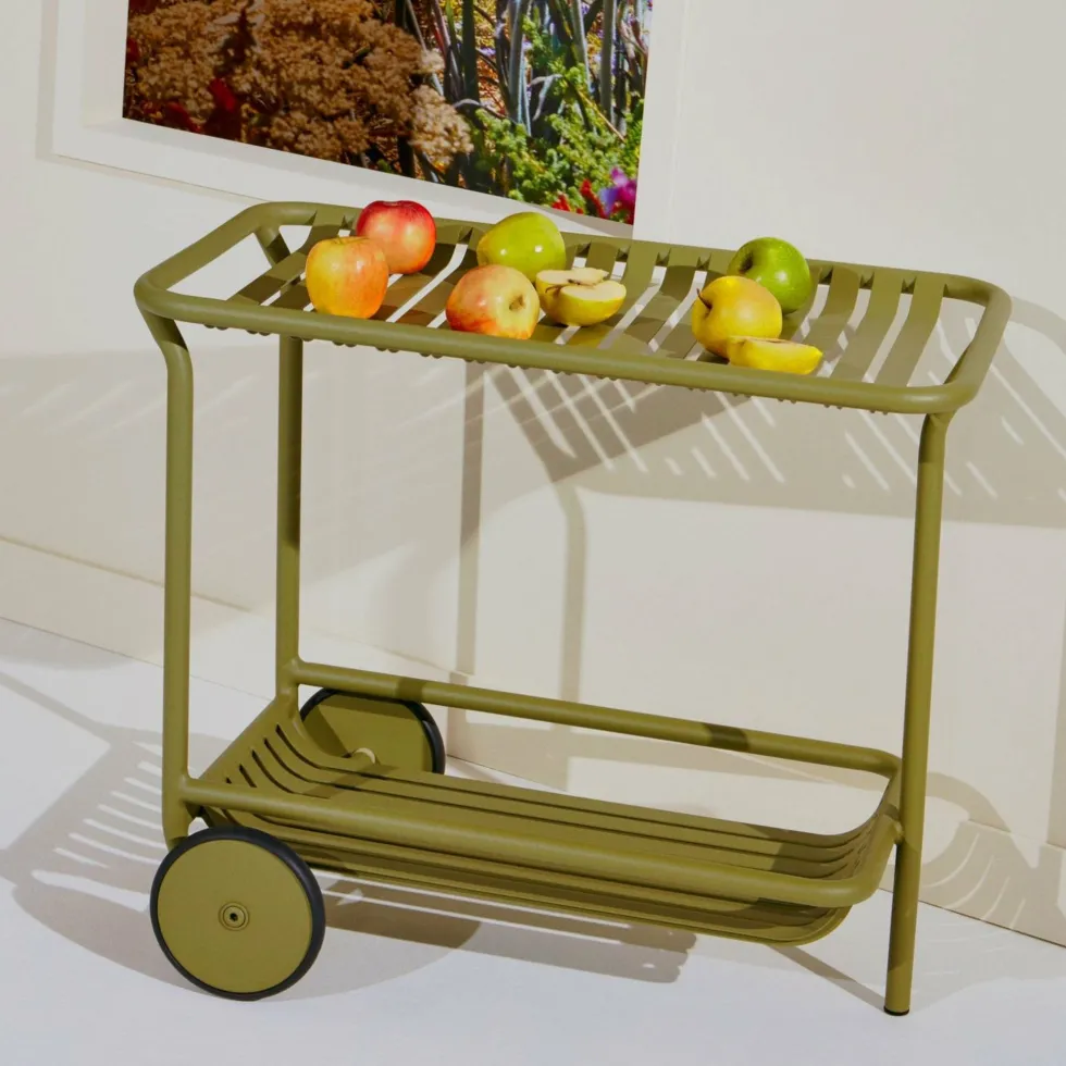 Desserte de jardin noire finition mate Week end - Petite friture