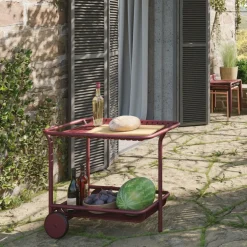 Desserte de jardin noire finition mate Week end - Petite friture