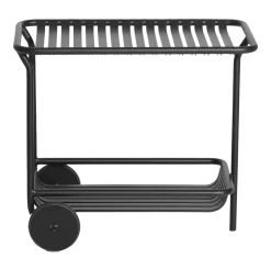Desserte de jardin noire finition mate Week end - Petite friture