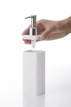 Distributeur de savon blanc slim Tower - Yamazaki