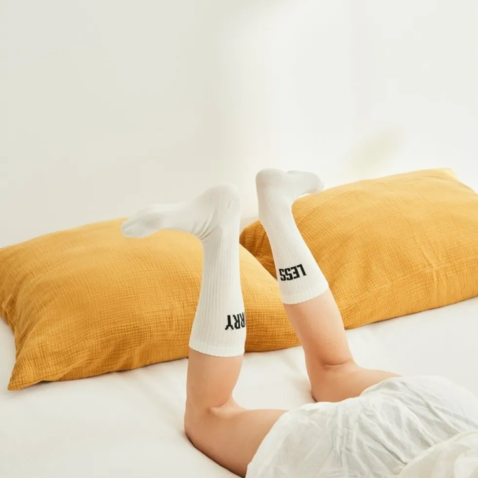 Drap housse en gaze de coton milk 140 x 200 cm - The Cool Republic