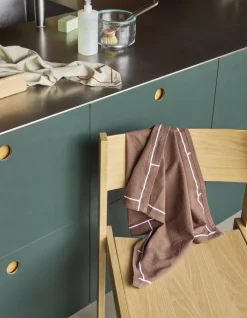 Easypeasy Torchon Beige/Rouge - Hübsch