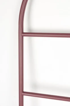 Echelle en acier bordeaux 2,5x45x165,5cm Tess - Zuiver