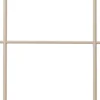 Echelle pour serviettes en fer thermolaqué beige 45x15x165cm Dora - Ferm living
