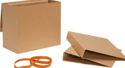 Elo Ring Binder Box Natural - Hübsch