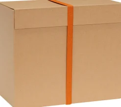 Elo Ring Binder Box Natural - Hübsch