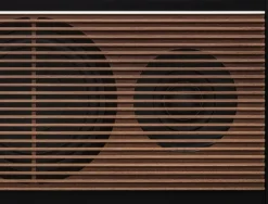 Enceinte en bois multiplis et noyer naturel 36x25x16cm PR Link - La Boite concept