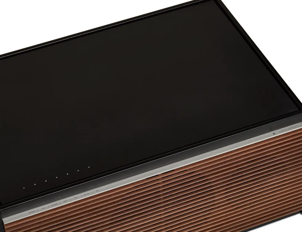 Enceinte en bois multiplis et noyer naturel 36x25x16cm PR Link - La Boite concept