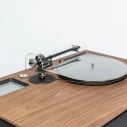 Enceinte sans fil design en noyer LX Platine - La Boite concept