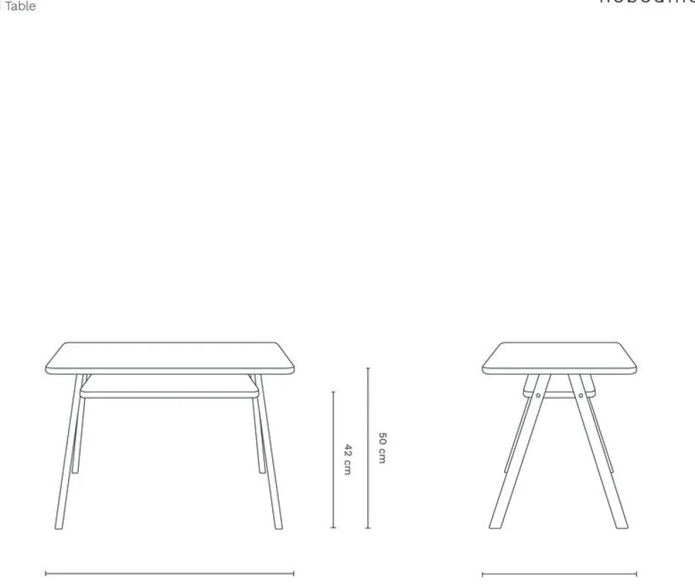 Ensemble bureau enfant avec 2 chaises en bois de hêtre massif rose blush Growing Green - Nobodinoz