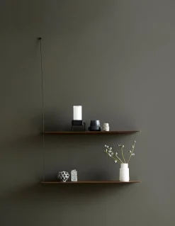 Etagère d'appoint en chêne fumé 80cm Stedge - Woud