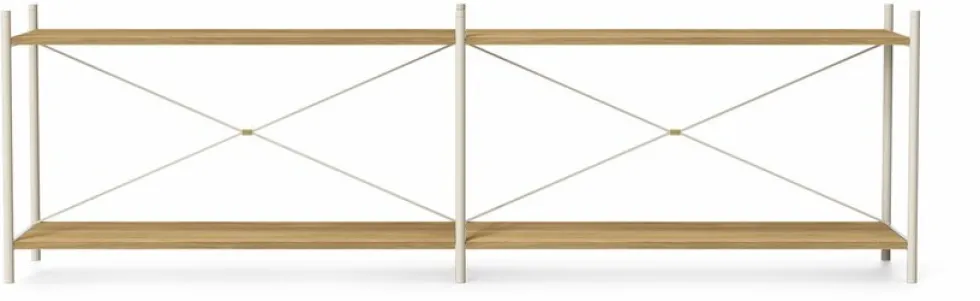 Etagère en chêne huilé 90 x 40 cm Punctual - Ferm Living
