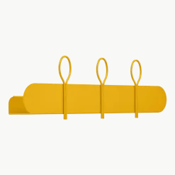 Etagère en métal jaune Balloon 60 - Meme Design