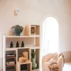 Etagère modulable enduit à la chaux blanc cassé 135x45cm Verona - Pomax