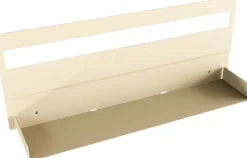 Etagère murale en acier beige cashew 30x76cm Aris - Metallbude