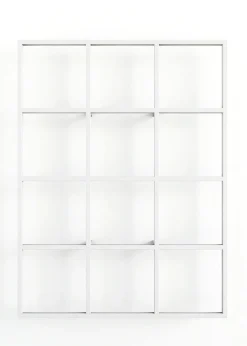 Etagère murale en acier blanc 29,9x20cm Rivo - Metallbude