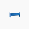 Etagère murale en acier bleu azur 30x10cm Pli slim - TIPTOE