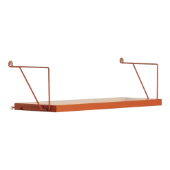 Etagère murale en acier laqué orange Tria - Mobles 114