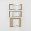 Etagère murale en bois de chêne naturel B-eck1 - Das kleine b