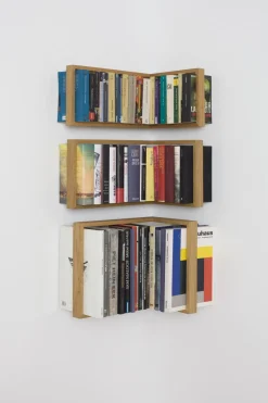Etagère murale en bois de chêne naturel B-eck1 - Das kleine b