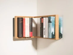 Etagère murale en bois de chêne naturel B-eck1 - Das kleine b