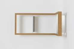 Etagère murale en bois de chêne naturel B-eck1 - Das kleine b