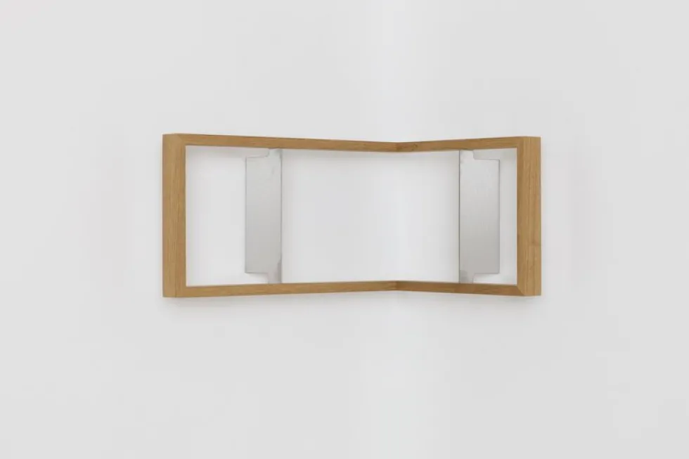 Etagère murale en bois de chêne naturel B-eck1 - Das kleine b