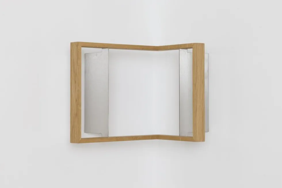 Etagère murale en bois de chêne naturel B-eck3 - Das kleine b