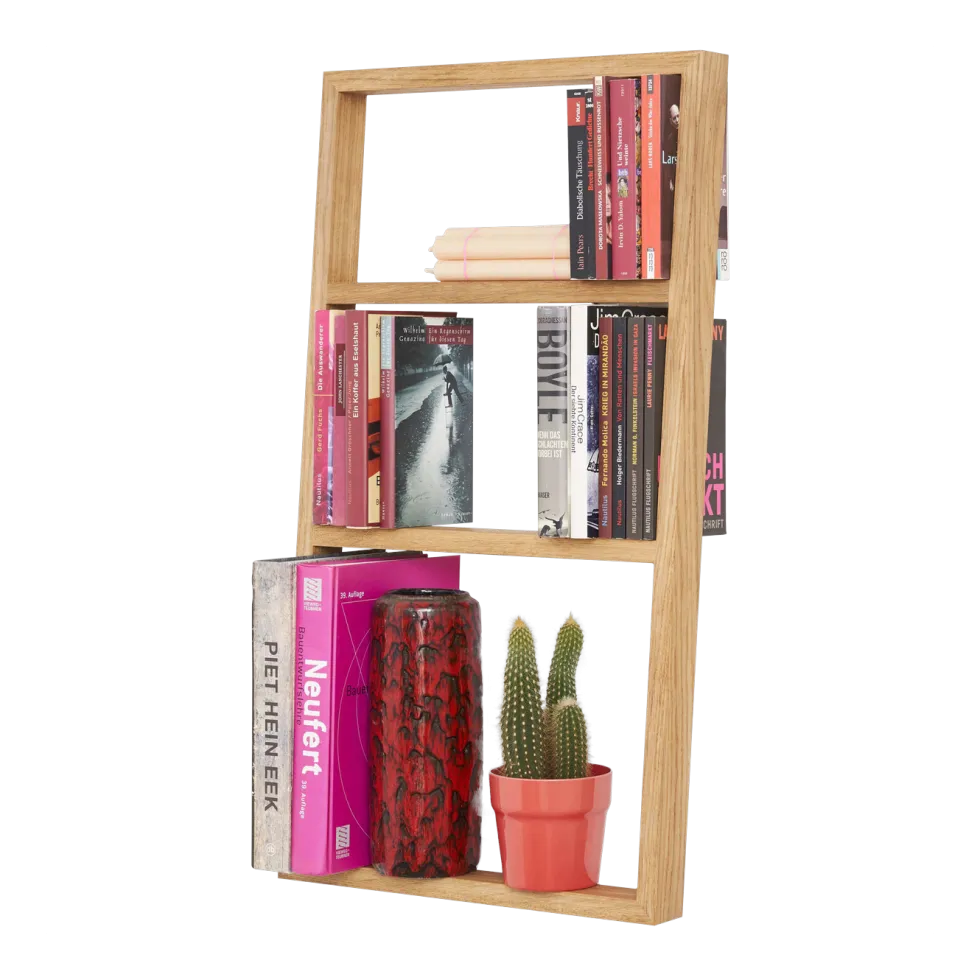 Etagère murale en bois de chêne naturel Bertolt - Das kleine b