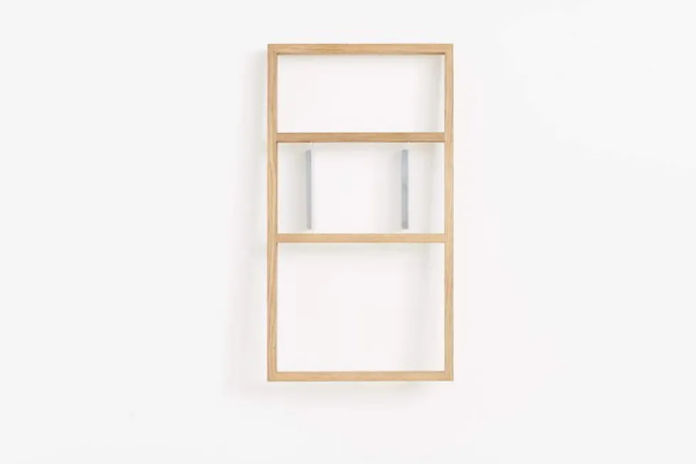 Etagère murale en bois de chêne naturel Bertolt - Das kleine b