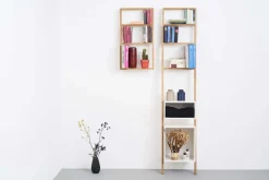 Etagère murale en bois de chêne naturel Bertolt - Das kleine b