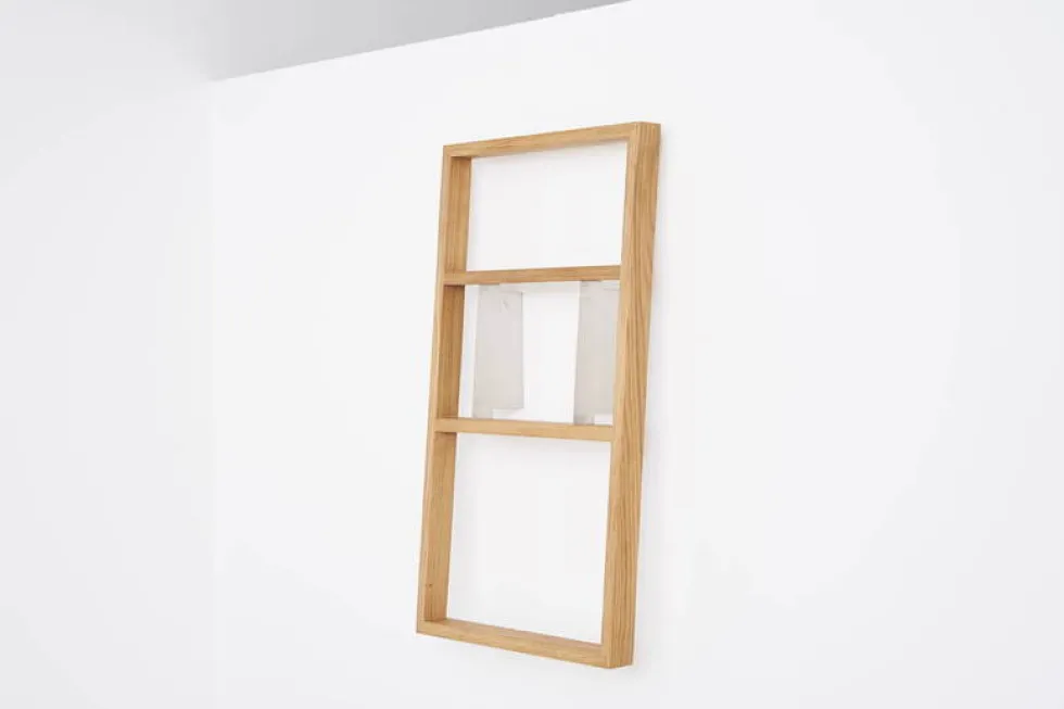 Etagère murale en bois de chêne naturel Bertolt - Das kleine b