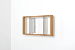 Etagère murale en bois de chêne naturel 25,2x50,5x10,8cm B5 - Das kleine b