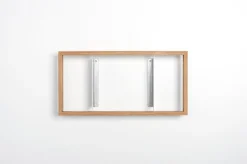 Etagère murale en bois de chêne naturel 25,2x50,5x10,8cm B5 - Das kleine b
